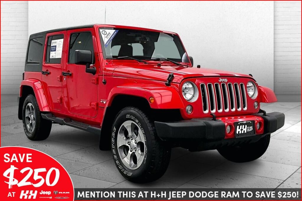 Used 2018 Jeep Wrangler Unlimited Sahara w/ Connectivity Group