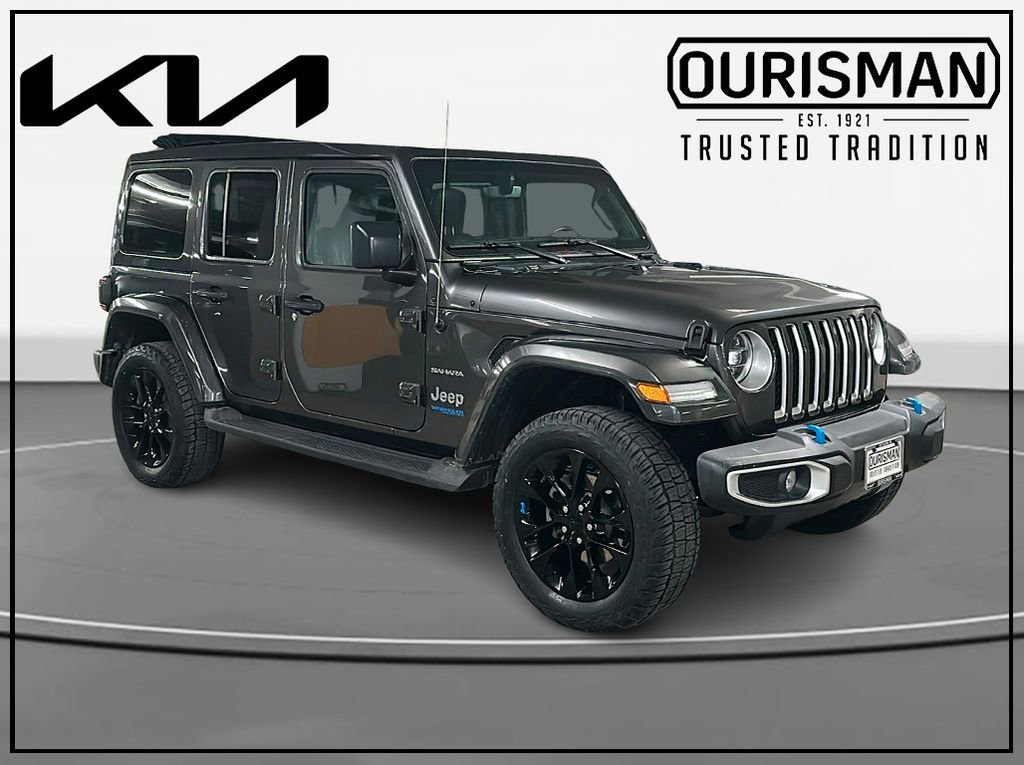 Used 2022 Jeep Wrangler Unlimited Sahara w/ Cold Weather Group image 1
