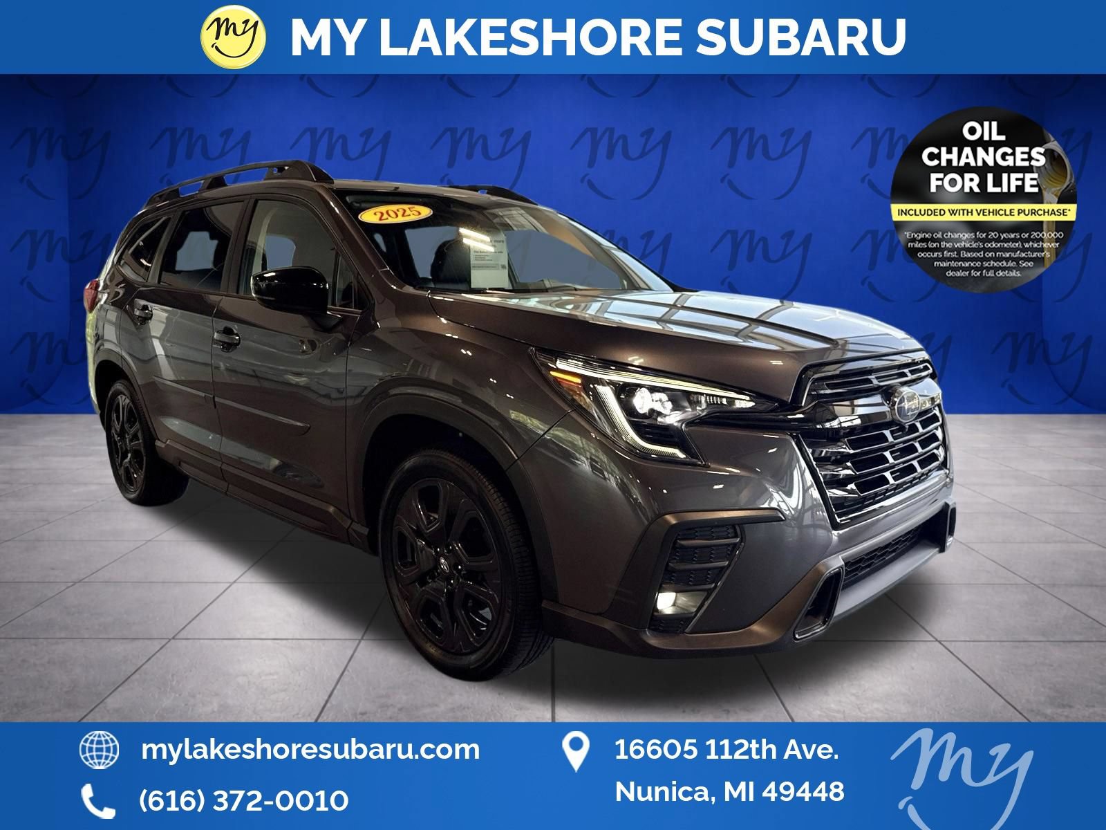 Certified 2025 Subaru Ascent Bronze Edition AWD/4WD 360° Tour
