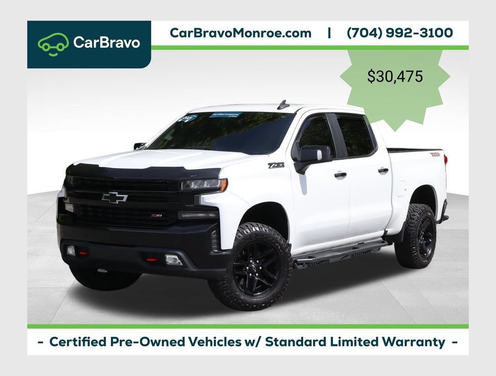 Certified 2021 Chevrolet Silverado 1500 LT Trail Boss w/ Convenience Package II AWD/4WD image 1