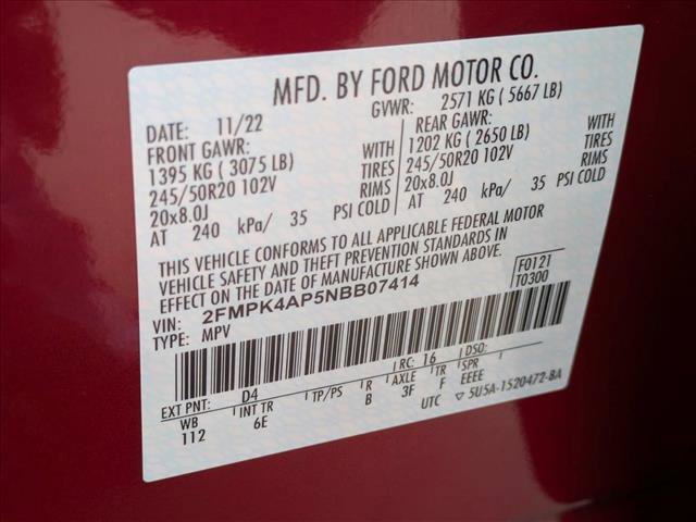 Used 2022 Ford Edge ST image 24