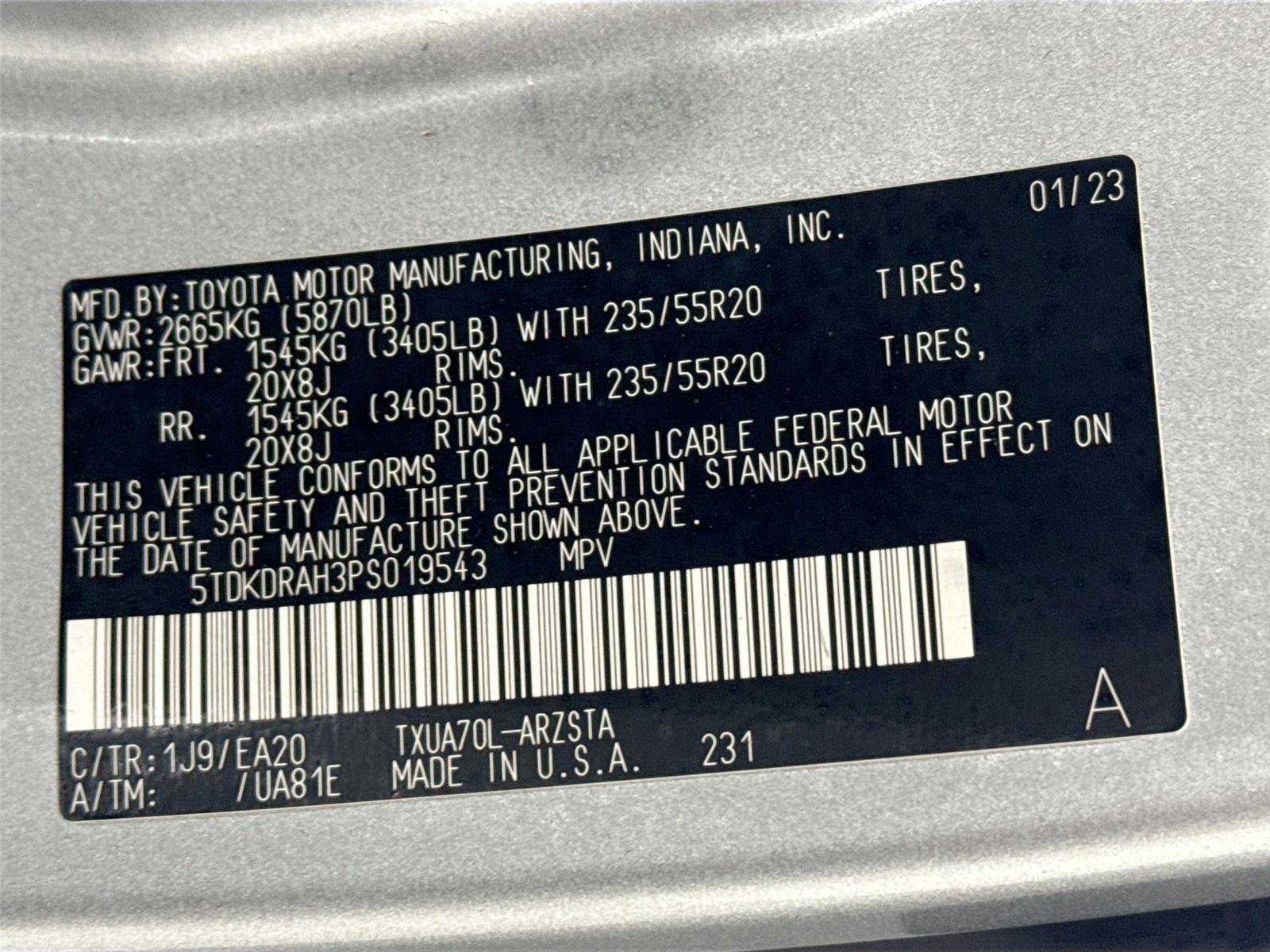 Certified 2023 Toyota Highlander XSE image 46