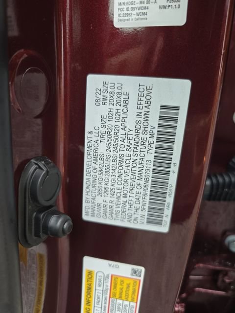 Certified 2022 Honda Pilot Elite image 17