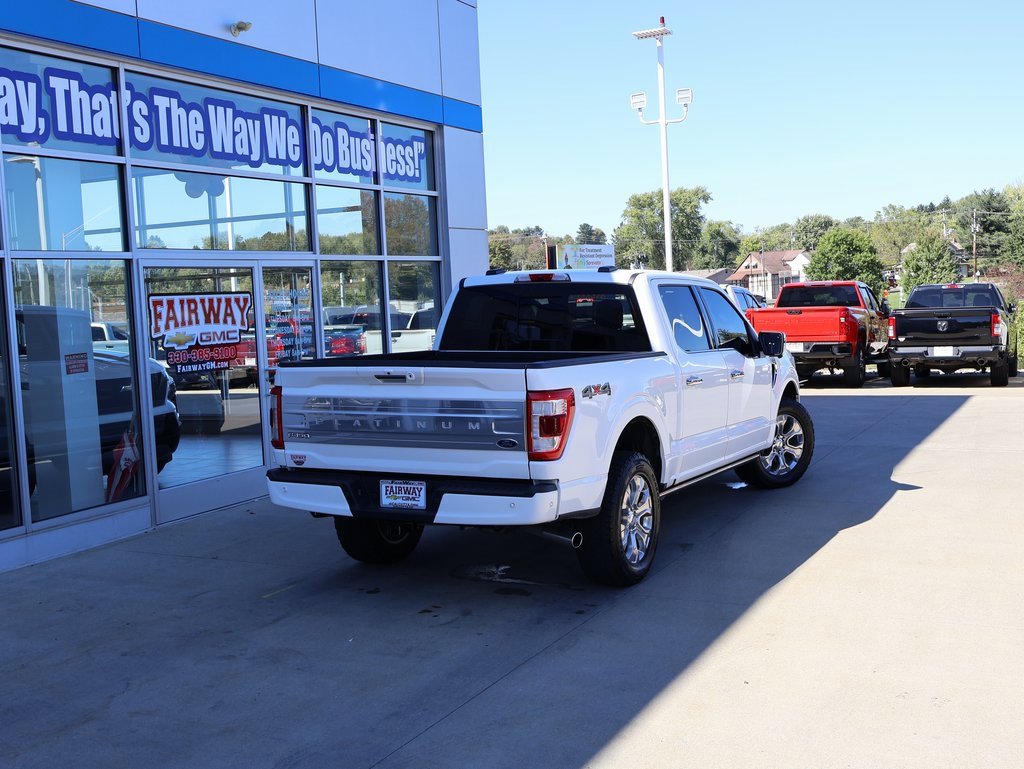 Used 2022 Ford F150 Platinum w/ Equipment Group 701A High image 48
