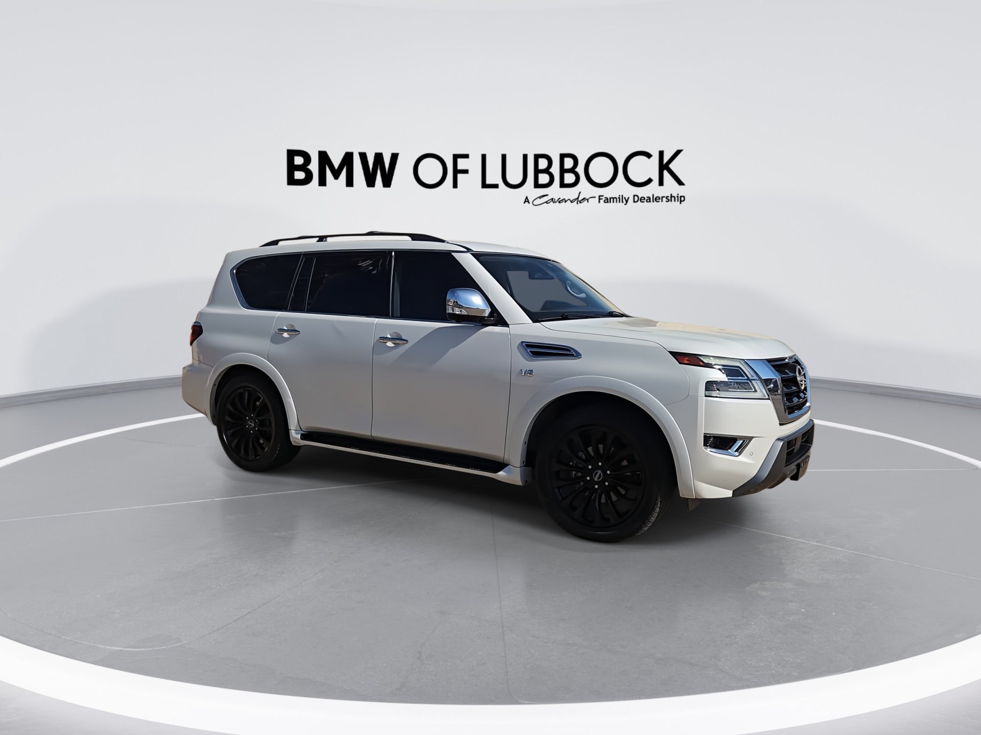 Used 2021 Nissan Armada Platinum w/ Captain's Chairs Package AWD/4WD image 2