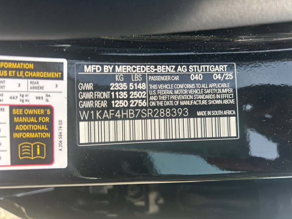 New 2025 Mercedes-Benz C 300 4MATIC Sedan image 35