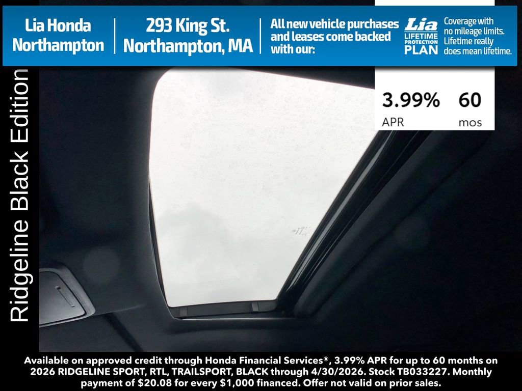 New 2026 Honda Ridgeline Black Edition image 25
