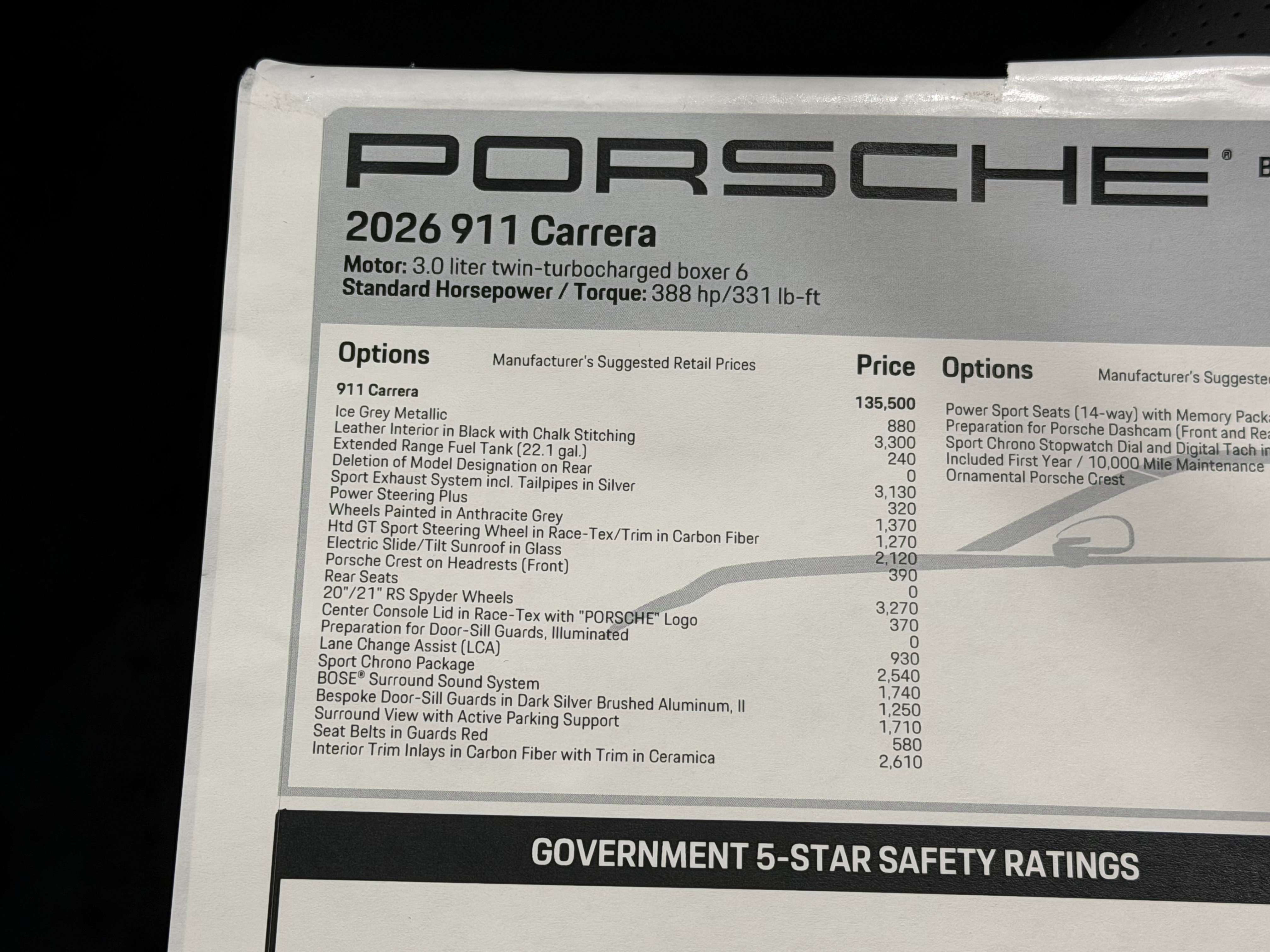 New 2026 Porsche 911 Carrera image 60