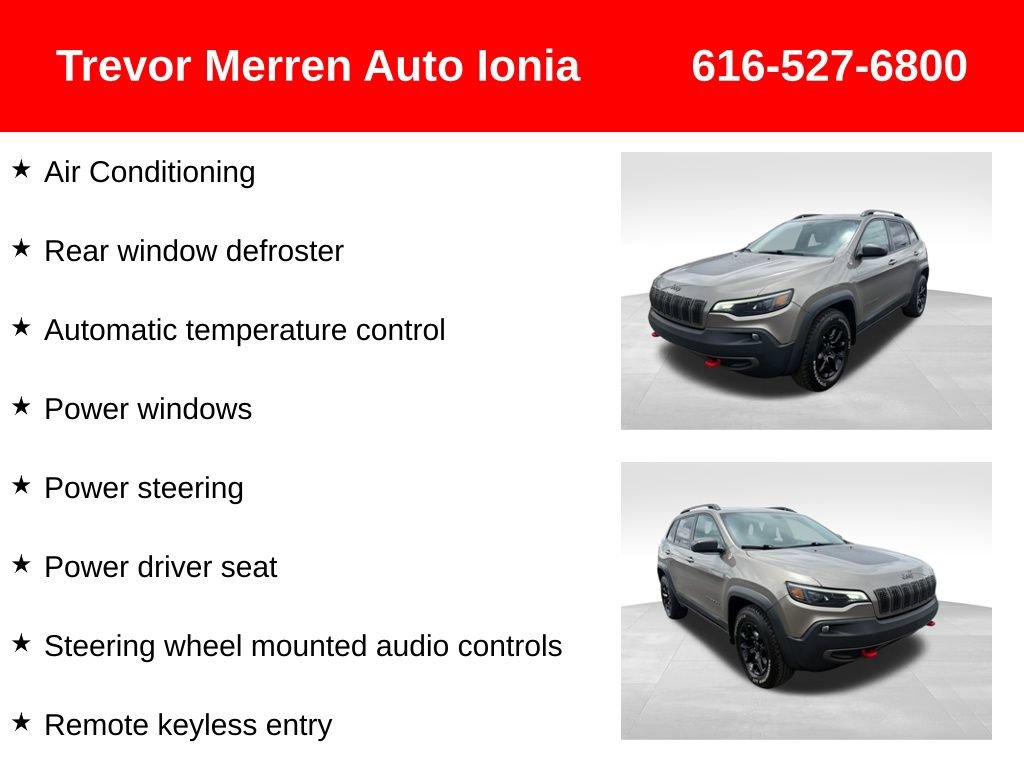 Used 2020 Jeep Cherokee Trailhawk AWD/4WD image 30