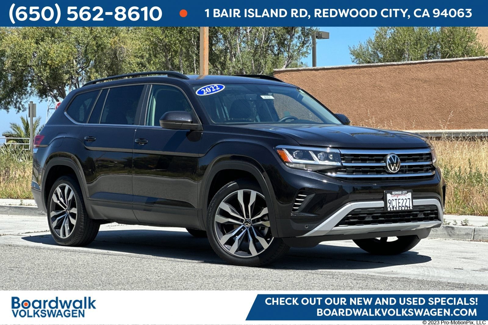 Used 2022 Volkswagen Atlas SE w/ Panoramic Sunroof Package