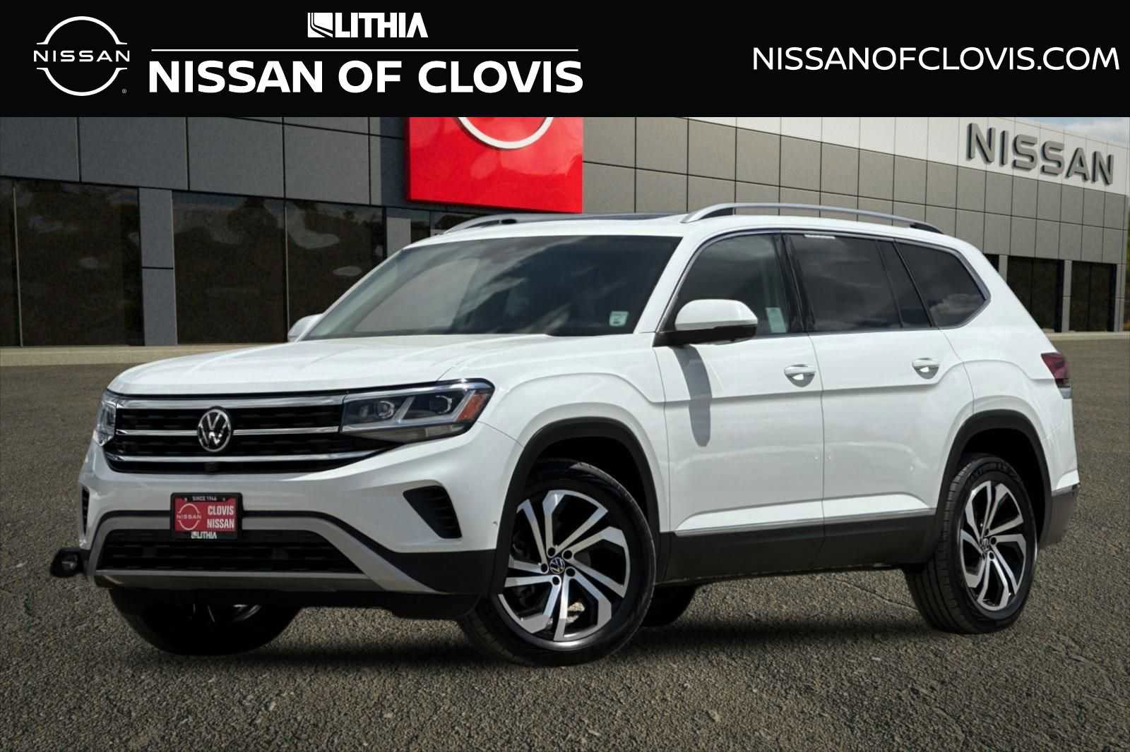 Used 2021 Volkswagen Atlas SEL Premium AWD/4WD video 1