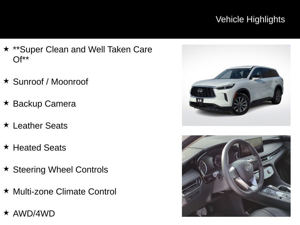 Used 2023 INFINITI QX60 Pure image 5