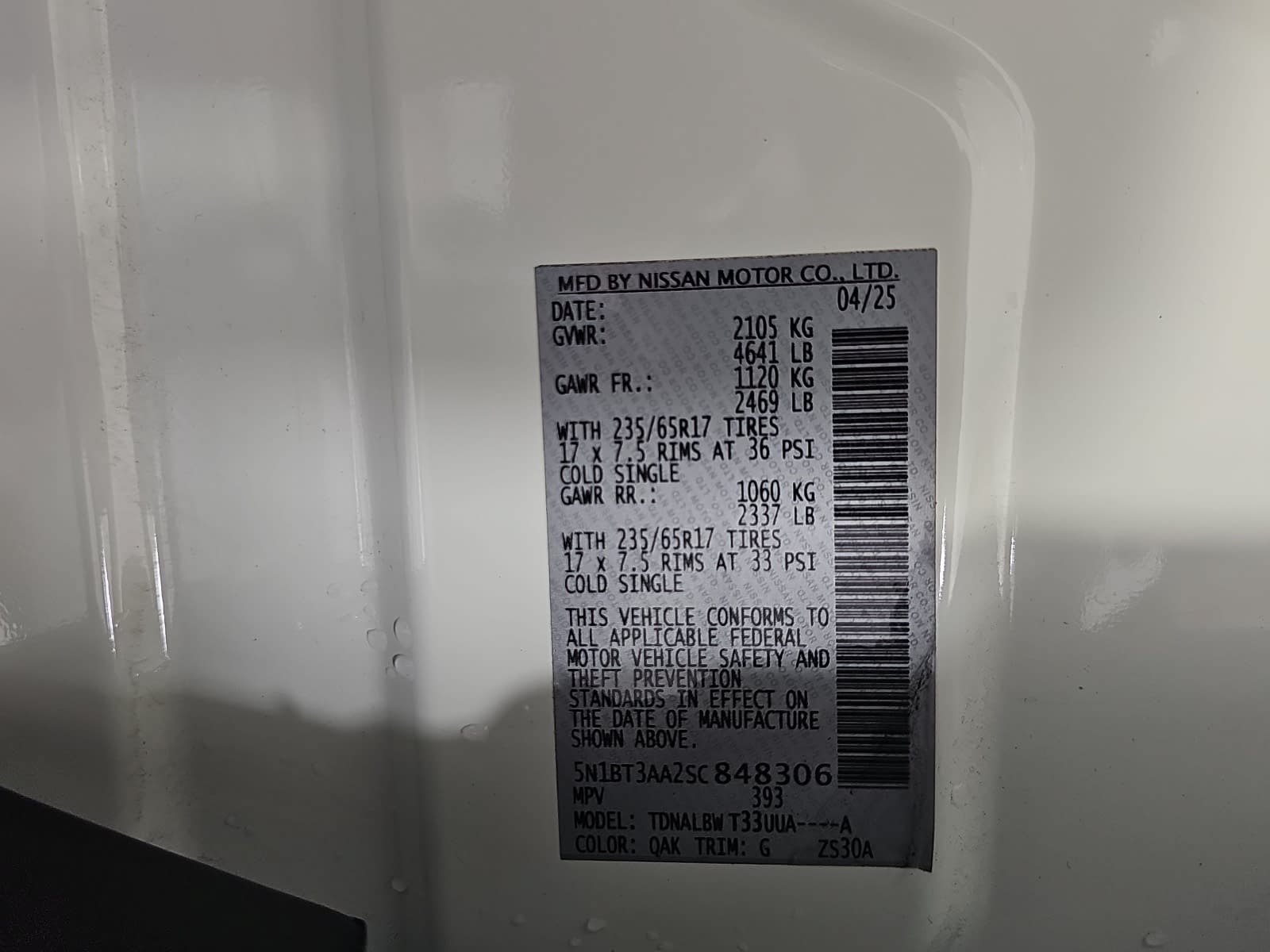 Used 2025 Nissan Rogue S FWD image 31