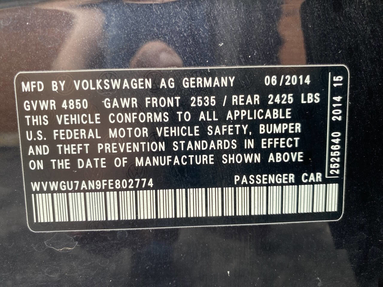 Used 2015 Volkswagen CC Executive image 38