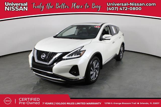 Certified 2021 Nissan Murano SL w/ SL Moonroof Package