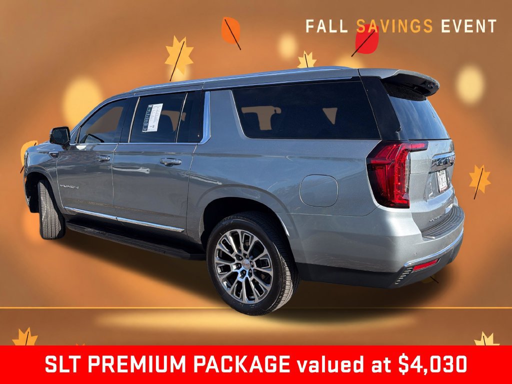 Certified 2023 GMC Yukon XL SLT w/ SLT Premium Package AWD/4WD image 3