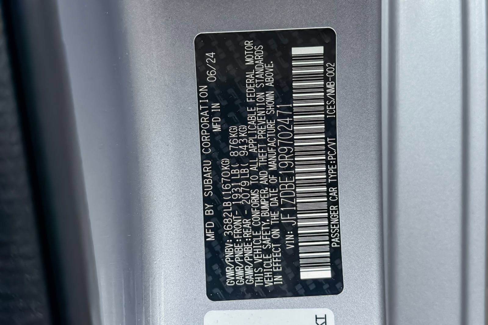 Used 2024 Subaru BRZ Limited RWD image 39