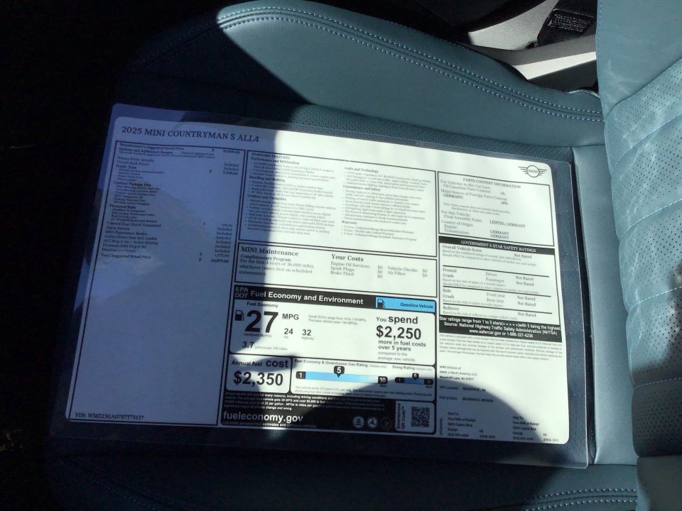 New 2025 MINI Cooper Countryman S image 33