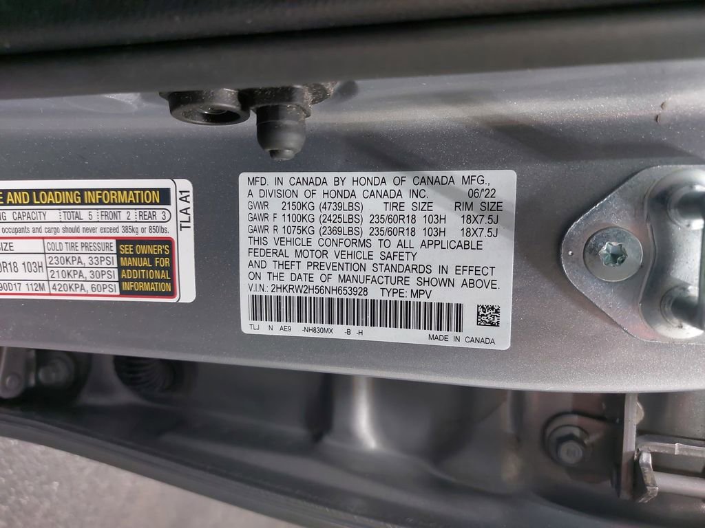 Used 2022 Honda CR-V EX image 35