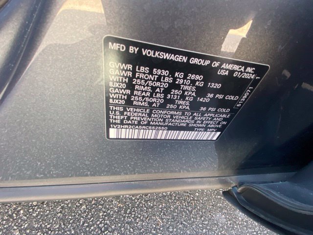 Certified 2024 Volkswagen Atlas SE w/ Black Wheel Package AWD/4WD image 5