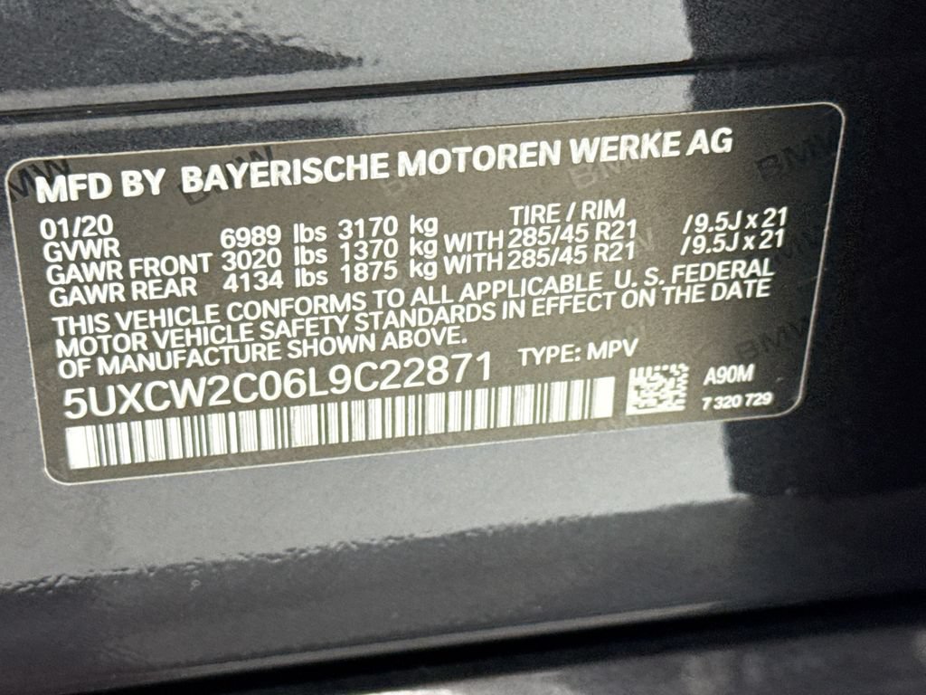 Used 2020 BMW X7 xDrive40i w/ Premium Package AWD/4WD image 35