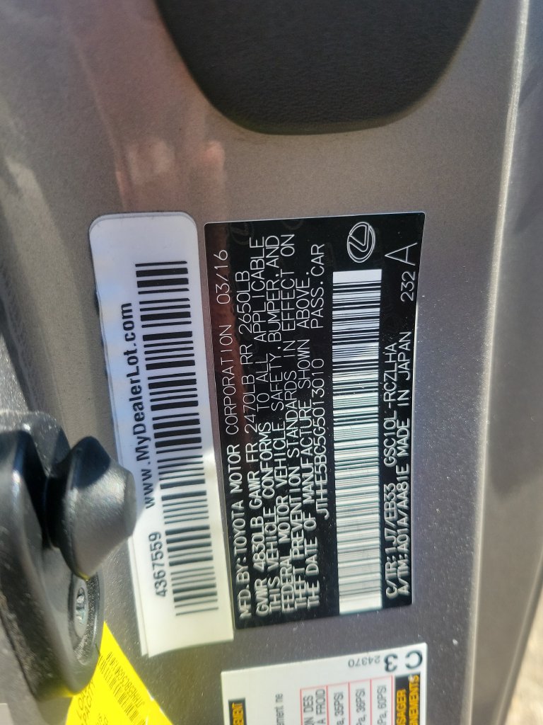 Used 2016 Lexus RC 350 RWD image 36