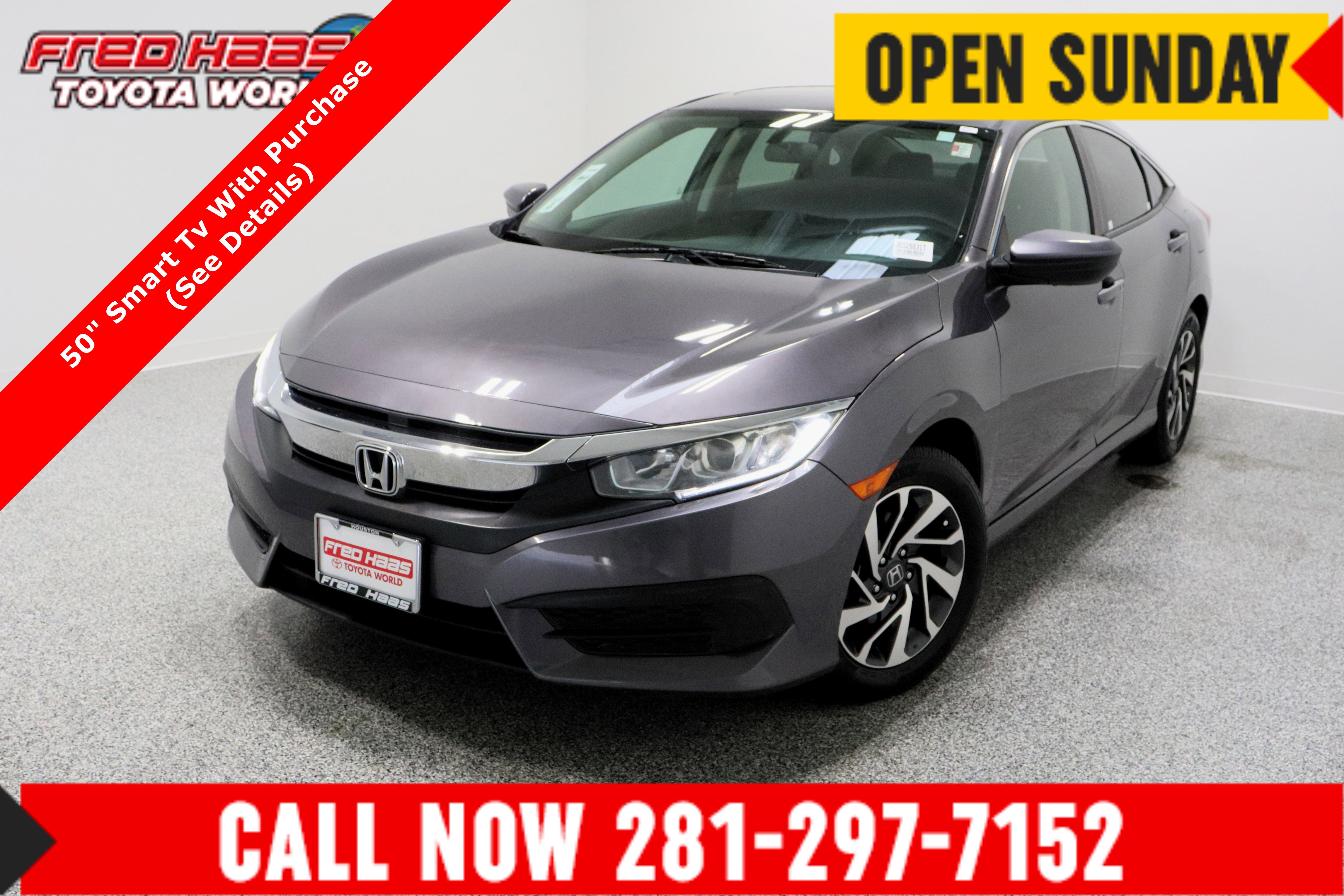 Used 2018 Honda Civic EX