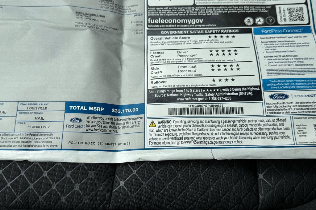 Certified 2023 Ford Escape Active image 36