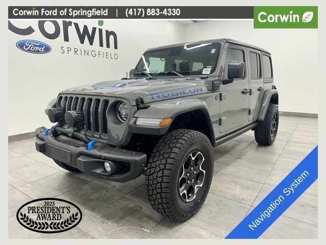 Used 2023 Jeep Wrangler Unlimited Rubicon 4xe w/ Steel Bumper Group AWD/4WD image 1
