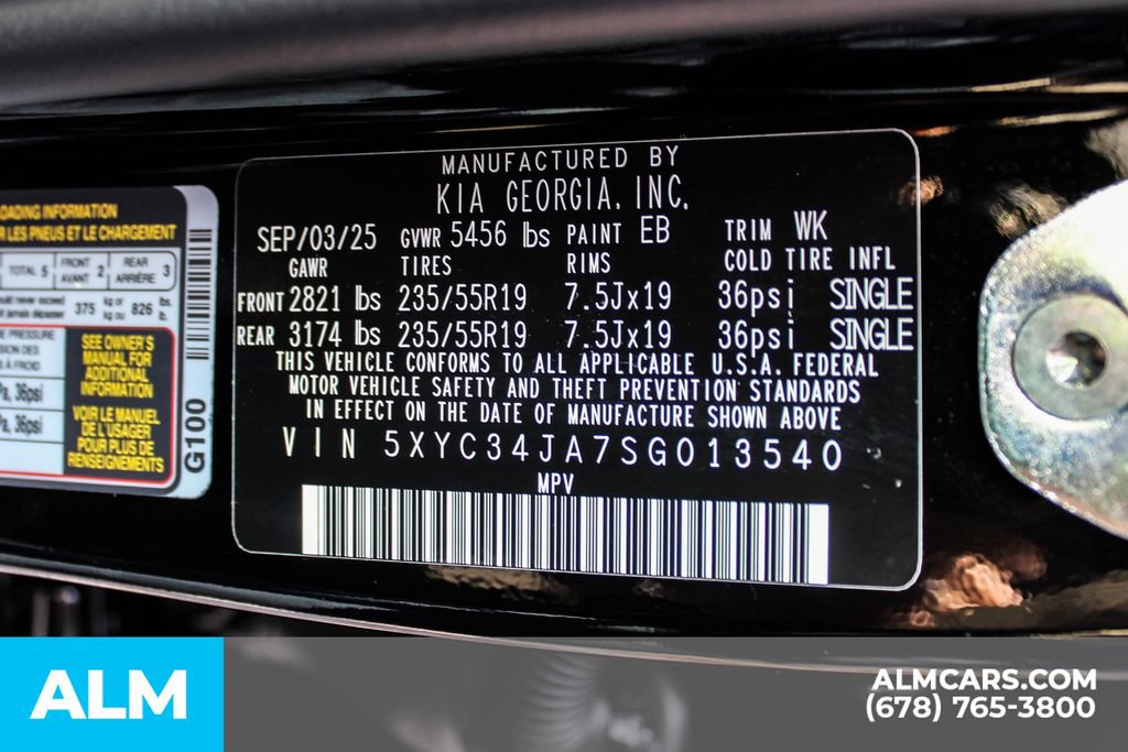 Used 2025 Kia EV6 Light w/ Light LR Technology Package RWD image 40