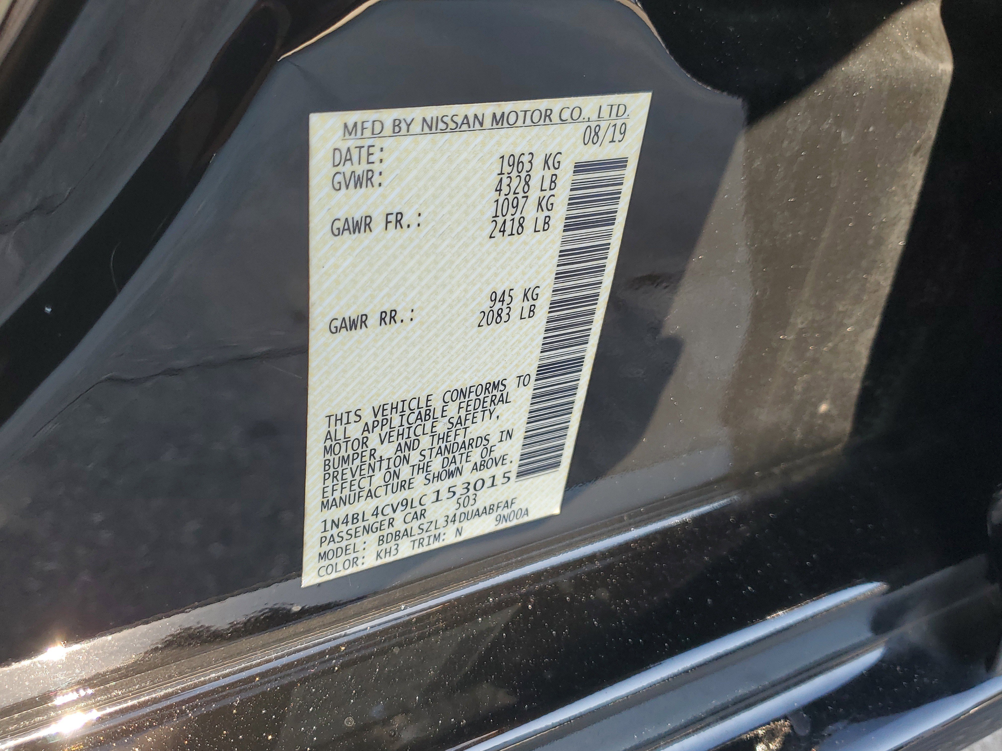 Used 2020 Nissan Altima 2.5 SR w/ Premium Package image 30