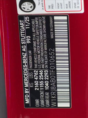 Certified 2026 Mercedes-Benz AMG GT 55 image 23