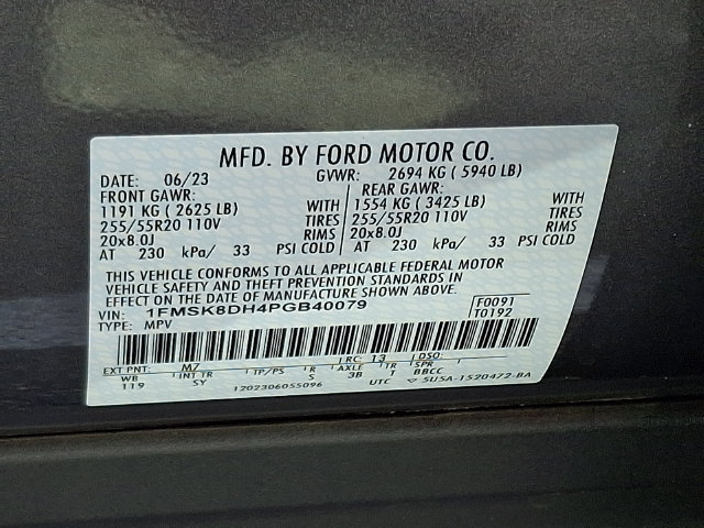 Used 2023 Ford Explorer XLT w/ Equipment Group 202A AWD/4WD image 27