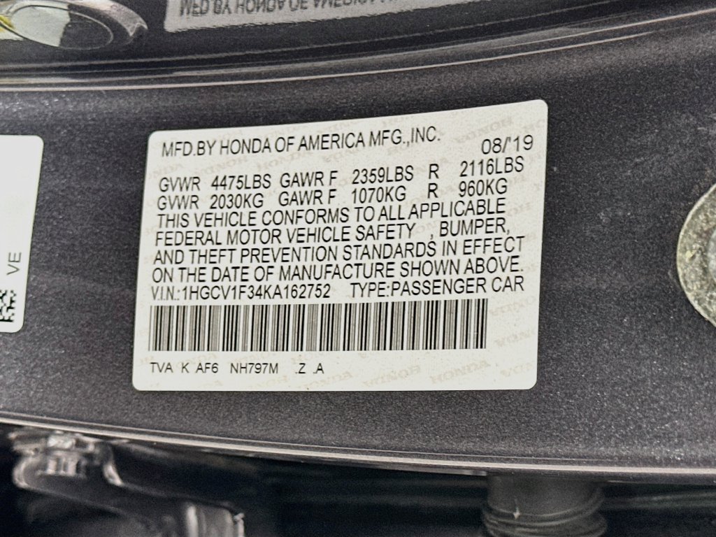 Used 2019 Honda Accord Sport image 29