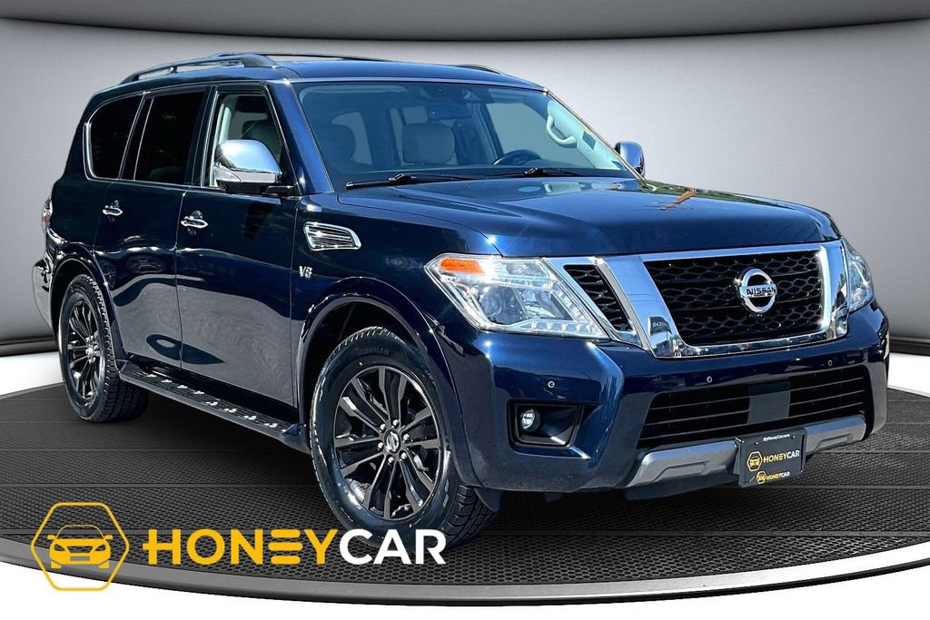 Used 2020 Nissan Armada Platinum w/ Captain's Chairs Package