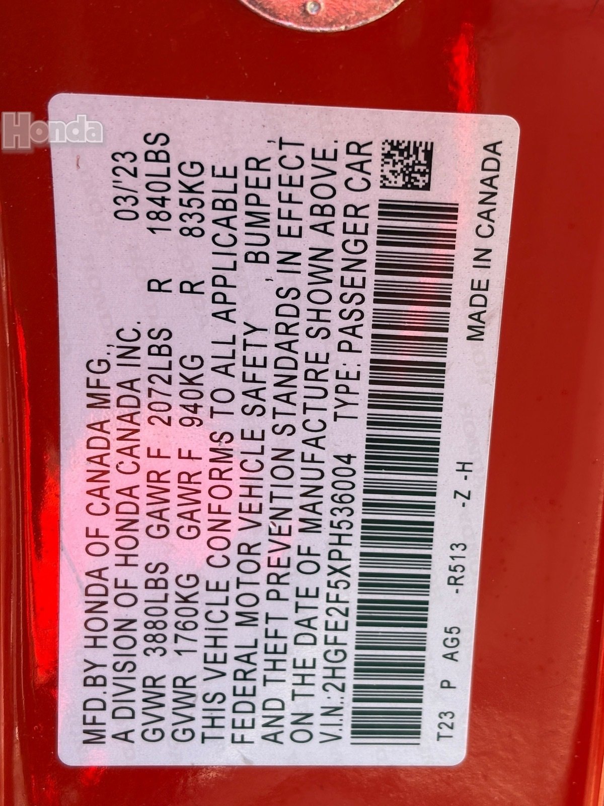 Used 2023 Honda Civic Sport image 32