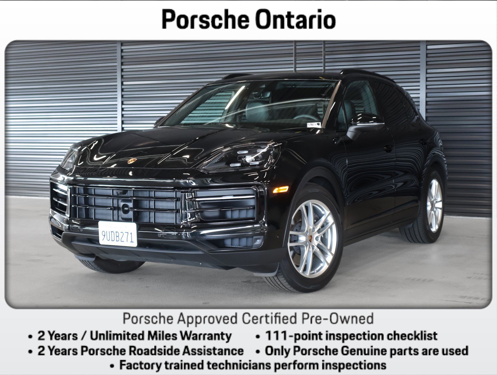 Certified 2025 Porsche Cayenne