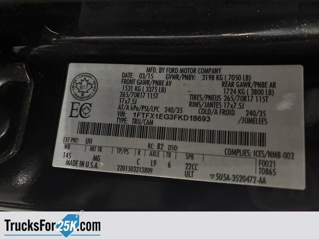 Used 2015 Ford F150 XLT image 40