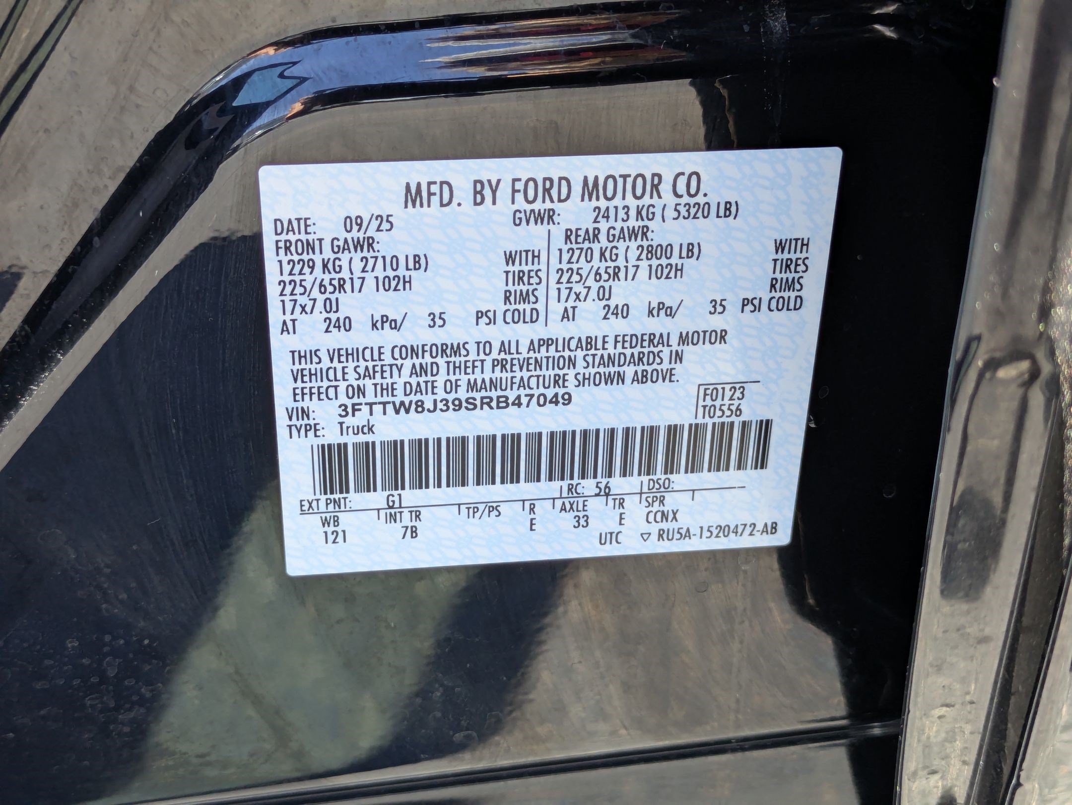 Certified 2025 Ford Maverick XLT w/ Equipment Group 301A AWD/4WD image 35