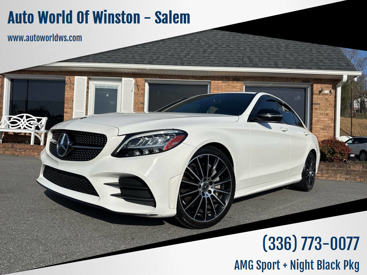 Used 2019 Mercedes-Benz C 300 Sedan w/ AMG Line image 1