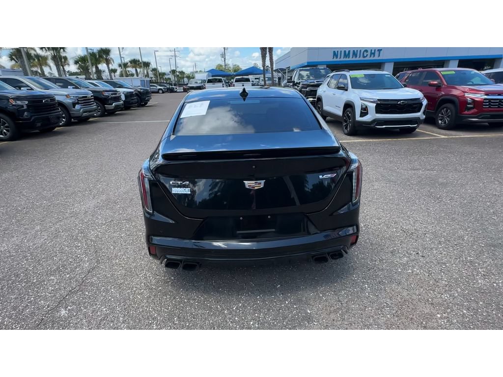 Used 2022 Cadillac CT4 V Blackwing w/ Technology Package RWD image 3