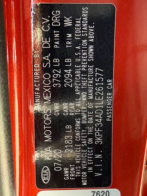 Used 2020 Kia Forte GT-Line w/ GT-Line Premium Package image 35