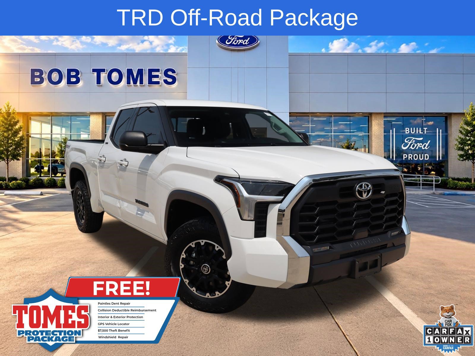Used 2023 Toyota Tundra SR5 w/ TRD Off-Road Package AWD/4WD image 1