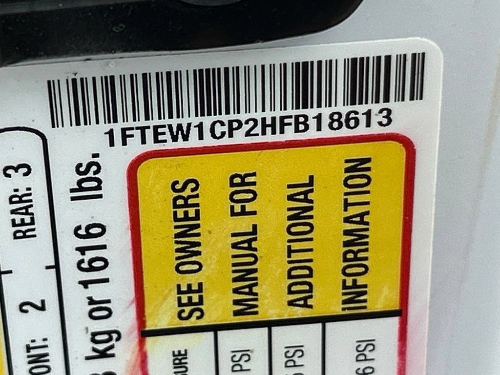 Certified 2017 Ford F150 XL w/ Equipment Group 101A Mid RWD image 44