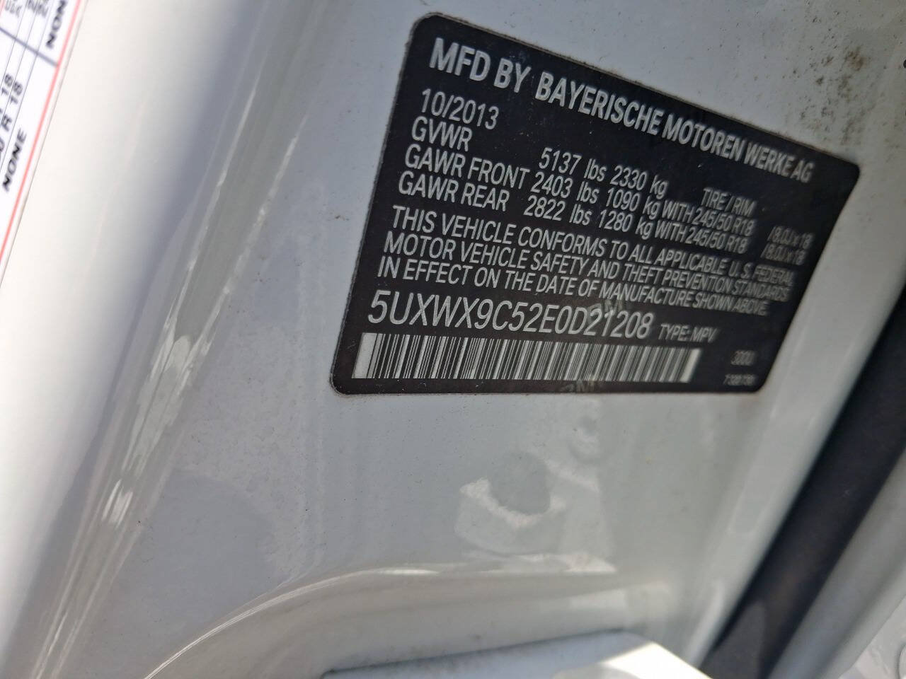 Used 2014 BMW X3 xDrive28i AWD/4WD image 18