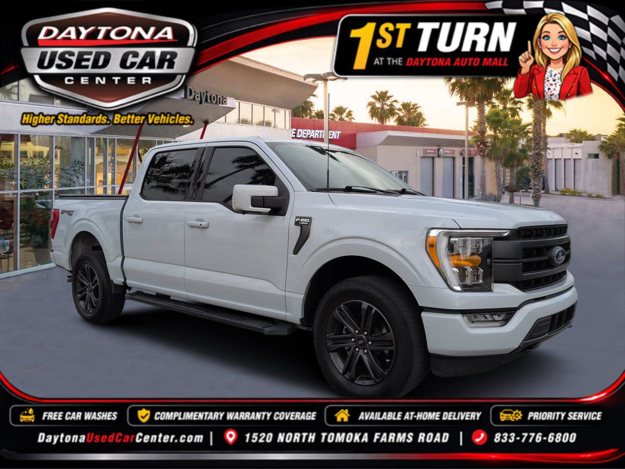 Used 2022 Ford F150 Lariat AWD/4WD image 1
