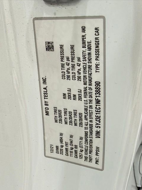 Used 2022 Tesla Model 3 Performance image 36