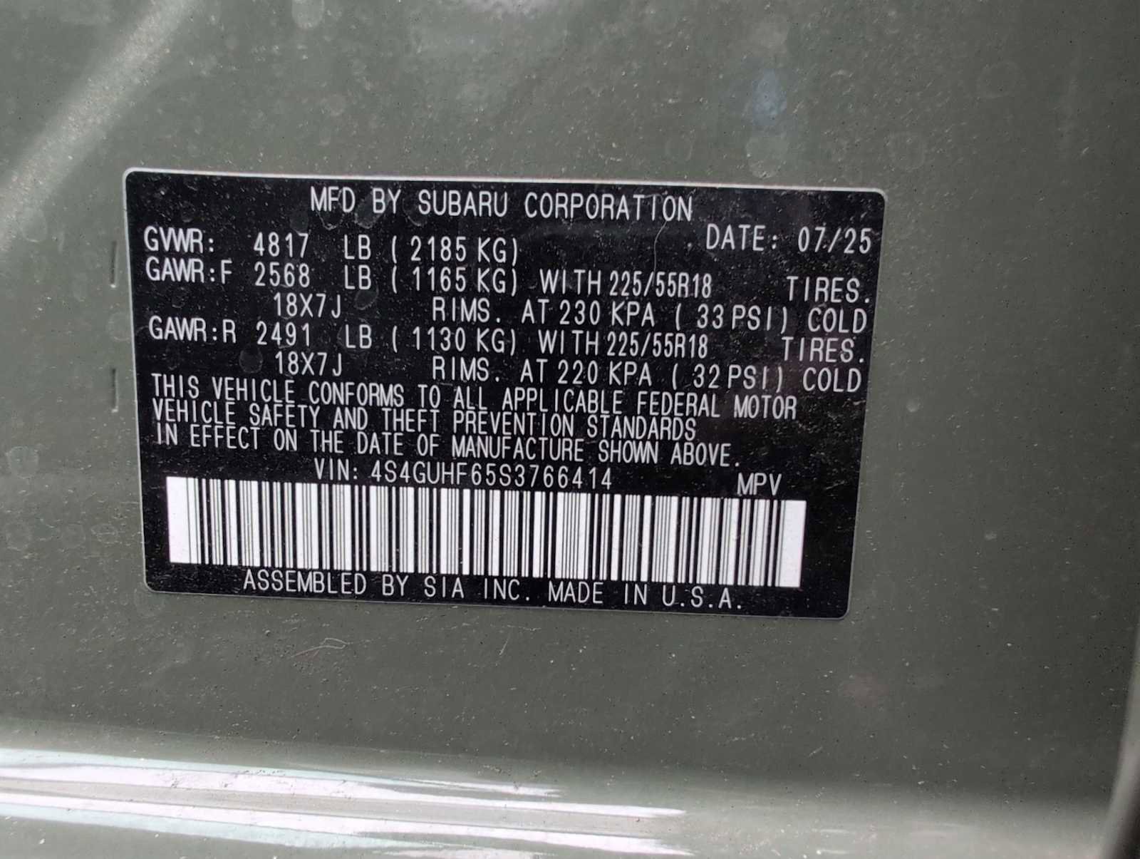 Used 2025 Subaru Crosstrek 2.5i Sport image 32