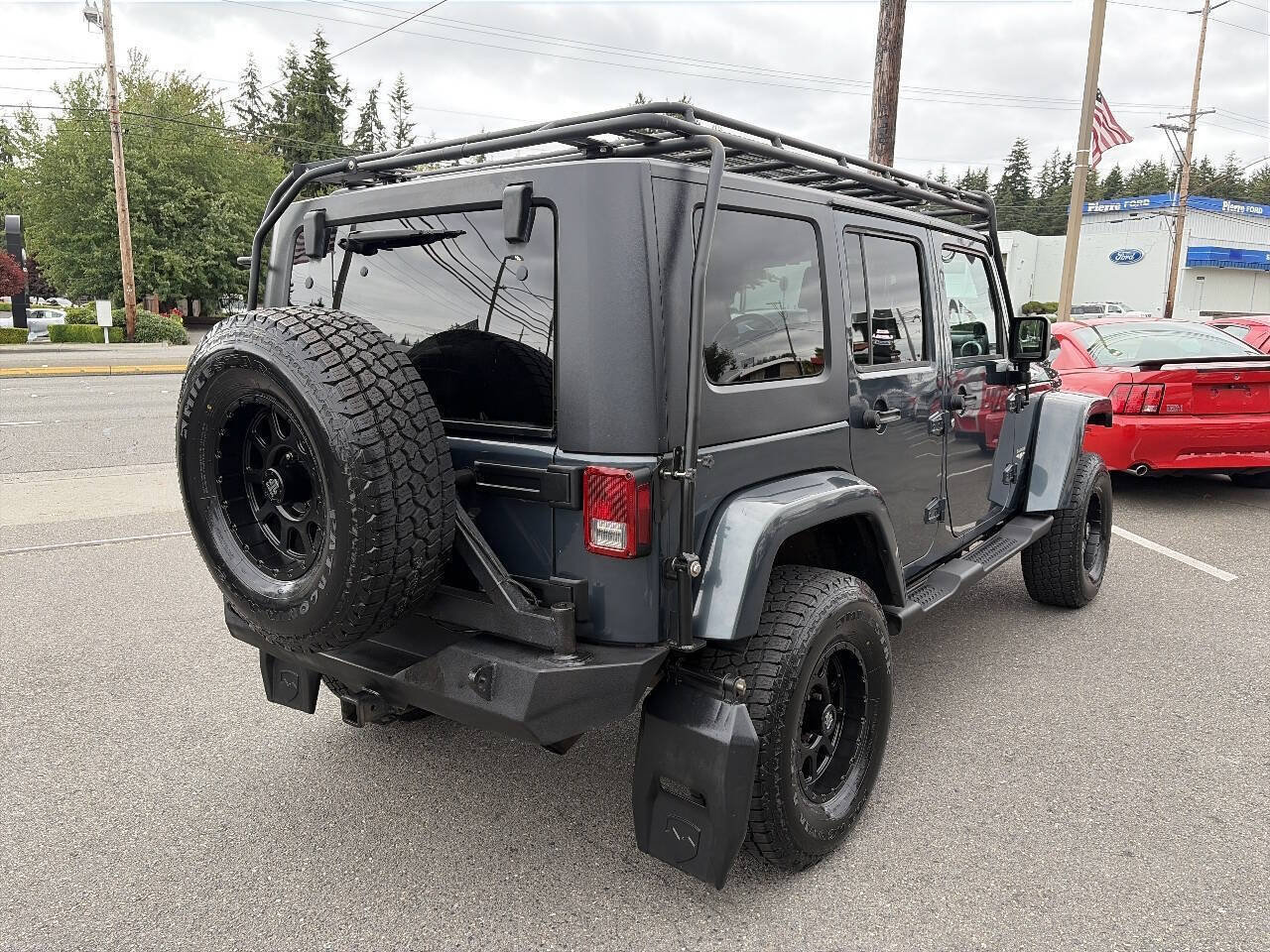 Used 2008 Jeep Wrangler Unlimited Sahara AWD/4WD image 10