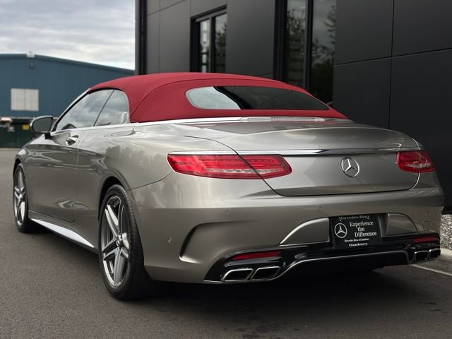 Certified 2017 Mercedes-Benz S 63 AMG 4MATIC Cabriolet image 3